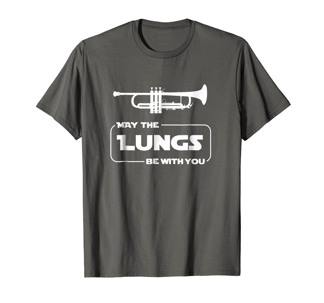 Funny shirts V-neck Tank top Hoodie sweatshirt usa uk au ca gifts for May The Lungs Be With You Funny Trumpet Player T Shirt Gift 1395509