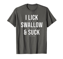 Load image into Gallery viewer, Funny shirts V-neck Tank top Hoodie sweatshirt usa uk au ca gifts for I Lick Salt Swallow Tequila Suck Lime Funny Cinco De Mayo  T-Shirt 1639086
