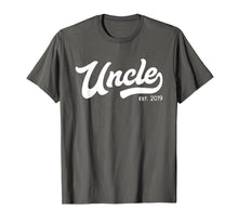 Load image into Gallery viewer, Uncle Est 2019 New Uncle Gift Father&#39;s Day T-Shirt
