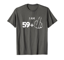 Load image into Gallery viewer, Funny shirts V-neck Tank top Hoodie sweatshirt usa uk au ca gifts for 59 Plus Middle Finger Shirt 60th Anniversary Funny 1021361
