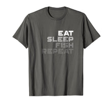 Load image into Gallery viewer, Funny shirts V-neck Tank top Hoodie sweatshirt usa uk au ca gifts for Eat Sleep Fish Repeat Fishing Shirt -Vintage Fishing T Shirt 2796661
