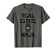 Load image into Gallery viewer, Funny shirts V-neck Tank top Hoodie sweatshirt usa uk au ca gifts for Real Estate Ninja Realtor T-Shirt for Realtors Black Font 2980004
