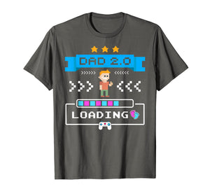 Funny shirts V-neck Tank top Hoodie sweatshirt usa uk au ca gifts for Gamer Dad 2.0 Loading Dad Again Shirt Cute 2nd Time Dad Gift 1742912
