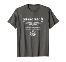 Load image into Gallery viewer, Funny shirts V-neck Tank top Hoodie sweatshirt usa uk au ca gifts for Sassenach Gaelic Sass-uh-nak Outlander or Foreigner T-Shirt 2233329
