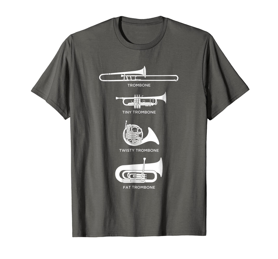 Funny shirts V-neck Tank top Hoodie sweatshirt usa uk au ca gifts for Funny Types Of Trombone T-Shirt 1887059