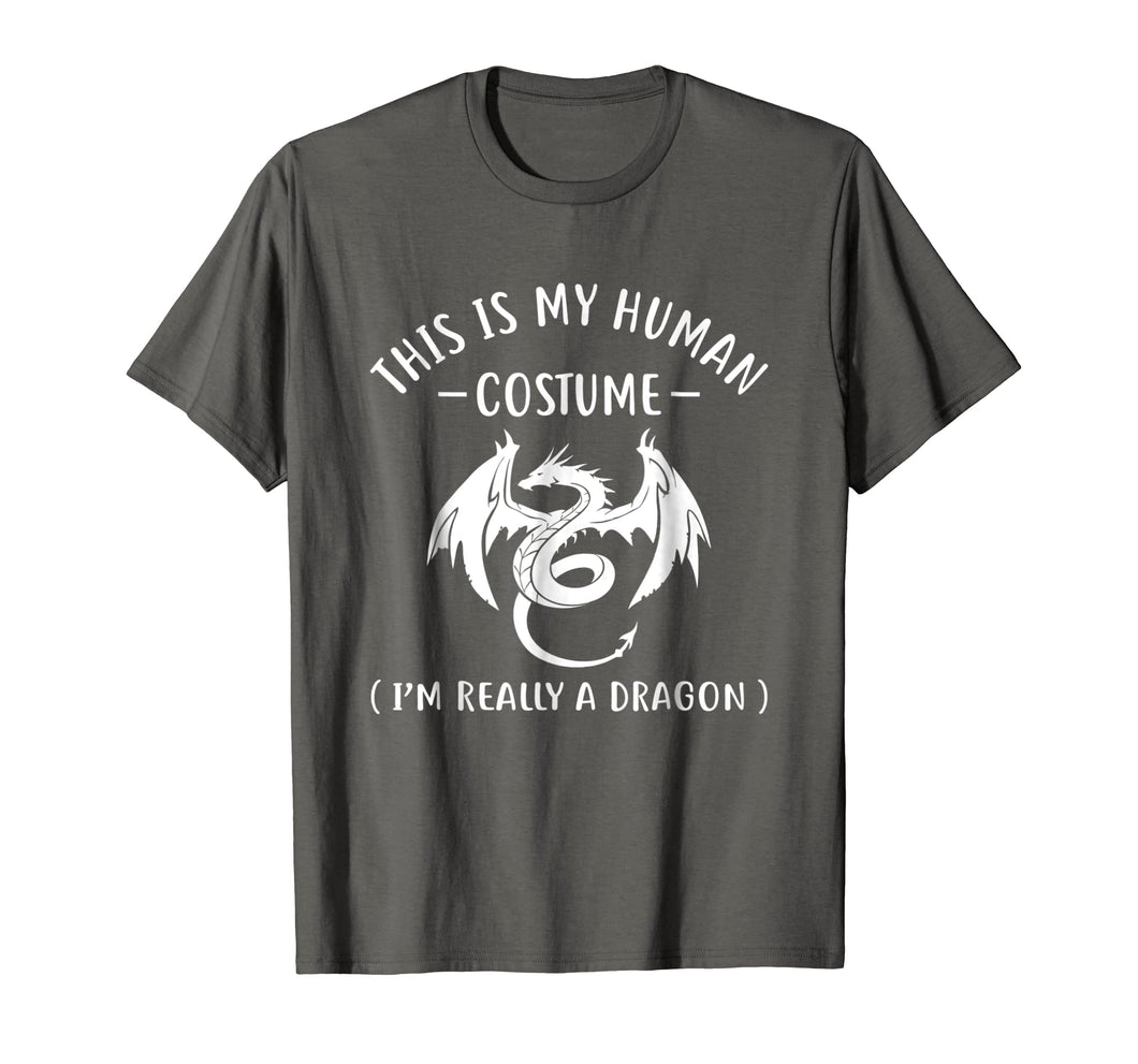 Funny shirts V-neck Tank top Hoodie sweatshirt usa uk au ca gifts for This Is My Human Costume I'm Really A Dragon T-Shirt 1029862