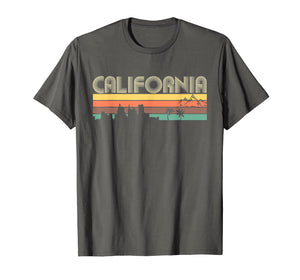 Retro Vintage California USA Graphics T-Shirt for Men Women