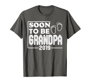 Funny shirts V-neck Tank top Hoodie sweatshirt usa uk au ca gifts for Mens Vintage Soon To Be Grandpa 2019 T-shirts Funny Grandpa Gift 158606