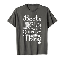 Load image into Gallery viewer, Funny shirts V-neck Tank top Hoodie sweatshirt usa uk au ca gifts for Boots &amp; Bling It&#39;s A Country Thing Funny Cowgirl TShirt 1532838
