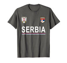 Load image into Gallery viewer, Funny shirts V-neck Tank top Hoodie sweatshirt usa uk au ca gifts for Serbia Soccer T-Shirt - Serbian Football Jersey 2017 2158803

