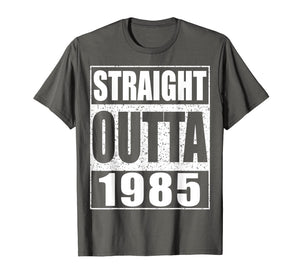 Funny shirts V-neck Tank top Hoodie sweatshirt usa uk au ca gifts for Straight Outta 1985 T-Shirt 34th Birthday Gift Shirt 1858630