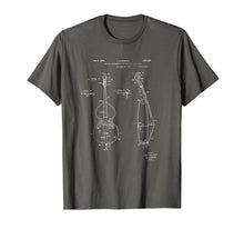Load image into Gallery viewer, Vintage Patent Print 1934 Double Bass Player T-Shirt
