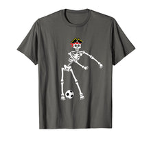 Load image into Gallery viewer, Funny shirts V-neck Tank top Hoodie sweatshirt usa uk au ca gifts for Pirate Skeleton Soccer Halloween Tshirt Flossing Dance Kids 1534625
