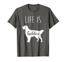 Load image into Gallery viewer, Funny shirts V-neck Tank top Hoodie sweatshirt usa uk au ca gifts for Golden Retriever Life is Golden T Shirt 914412
