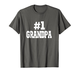 Funny shirts V-neck Tank top Hoodie sweatshirt usa uk au ca gifts for Mens #1 Grandpa T-Shirt. Number one grandpa T-Shirt 1166351