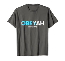 Load image into Gallery viewer, Funny shirts V-neck Tank top Hoodie sweatshirt usa uk au ca gifts for Obeyah Obey Yah God Christian Hebrew Roots Movement T-Shirt 3117917
