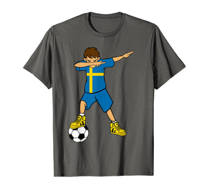 Funny shirts V-neck Tank top Hoodie sweatshirt usa uk au ca gifts for Dabbing Soccer Boy T Shirt Sweden Swedish Football 2781653