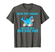 Load image into Gallery viewer, Funny shirts V-neck Tank top Hoodie sweatshirt usa uk au ca gifts for Shih Tzu Shark Doo Doo Doo Tshirt Funny Shih Tzu Lover Gifts 2801414
