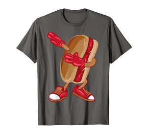 Funny shirts V-neck Tank top Hoodie sweatshirt usa uk au ca gifts for Dabbing Hot Dog Shirt | Cool American Hot Dog Sandwich Gift 2746324