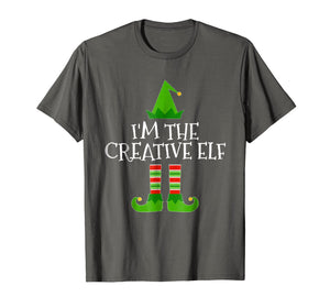 Funny shirts V-neck Tank top Hoodie sweatshirt usa uk au ca gifts for I'm The Creative Elf Matching Family Group Christmas TShirt 1904448