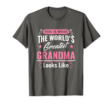 Load image into Gallery viewer, Funny shirts V-neck Tank top Hoodie sweatshirt usa uk au ca gifts for What World&#39;s Greatest Grandma Looks Like Mothers Day T-Shirt 3607507
