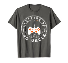 Load image into Gallery viewer, Leveling Up To Uncle T-Shirt Promoted To Uncle Shirt
