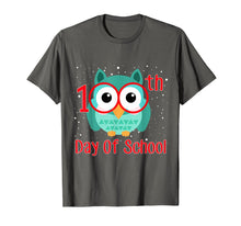 Load image into Gallery viewer, Funny shirts V-neck Tank top Hoodie sweatshirt usa uk au ca gifts for Cute Owl 100th Day Of School T-shirt 100 Days Smarter Tee 2028096
