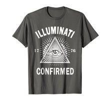 Load image into Gallery viewer, Funny shirts V-neck Tank top Hoodie sweatshirt usa uk au ca gifts for ILLUMINATI CONFIRMED TSHIRT, ALL SEEING EYE SHIRT 1913942
