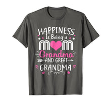 Load image into Gallery viewer, Funny shirts V-neck Tank top Hoodie sweatshirt usa uk au ca gifts for Happiness Is Being A Mom Great Grandma T shirt Women Mother 683561
