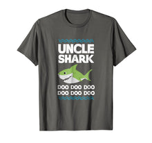 Load image into Gallery viewer, Uncle Shark T-Shirt Doo Doo Mommy Auntie Daddy Baby Tee
