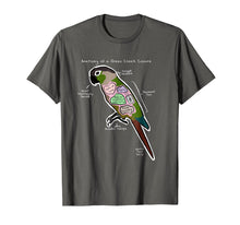 Load image into Gallery viewer, Funny shirts V-neck Tank top Hoodie sweatshirt usa uk au ca gifts for Anatomy of a Green Cheek Conure - Funny Parrot Shirt 366080
