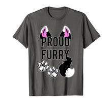 Load image into Gallery viewer, Funny shirts V-neck Tank top Hoodie sweatshirt usa uk au ca gifts for Proud Furry Shirt Furries Shirt Tail and Ears Cosplay Shirt 2205321
