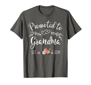 Funny shirts V-neck Tank top Hoodie sweatshirt usa uk au ca gifts for Promoted to Grandma Est 2019 New Grandma To Be T-Shirt 825316