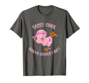 Sassy Chick Kicking Cancer's Butt Breast Cancer Awareness