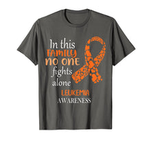 Load image into Gallery viewer, Funny shirts V-neck Tank top Hoodie sweatshirt usa uk au ca gifts for In This Family No One Fights Leukemia Alone Shirt 2104327
