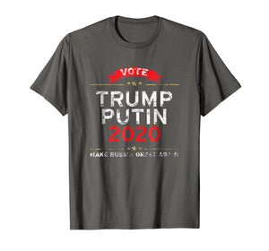 Trump Putin 2020 Make Russia Great Again Distressed TShirt 921289