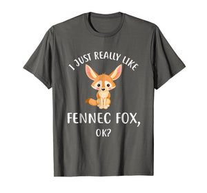 Funny shirts V-neck Tank top Hoodie sweatshirt usa uk au ca gifts for I Just Really Like Fennec Fox Ok T-Shirt 2647910