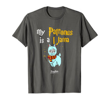 Load image into Gallery viewer, My Patronus Is A Llama Love Funny Llama Lover Stuff T Shirt
