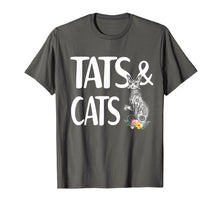 Load image into Gallery viewer, Funny shirts V-neck Tank top Hoodie sweatshirt usa uk au ca gifts for Tats And Cats Gift Shirt 2589578

