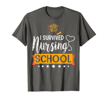 Load image into Gallery viewer, Funny shirts V-neck Tank top Hoodie sweatshirt usa uk au ca gifts for I Survived Nursing School Class of 2019 Graduate Gift Shirt 3042131
