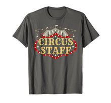 Load image into Gallery viewer, Vintage Circus Themed Birthday Party T Shirt - Event Staff T-Shirt 163027
