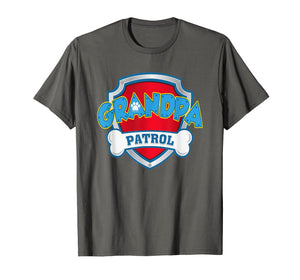 Mens Funny Grandpa Patrol T-Shirt - Dog Mom T-Shirt T-Shirt