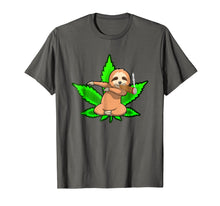 Load image into Gallery viewer, Funny shirts V-neck Tank top Hoodie sweatshirt usa uk au ca gifts for Dab Sloth With A Blunt Gifts Tee T Shirt 2850789
