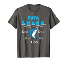 Load image into Gallery viewer, Funny shirts V-neck Tank top Hoodie sweatshirt usa uk au ca gifts for Papa Shark Doo Doo Doo Shirt Dad Birthday Gifts 1146201
