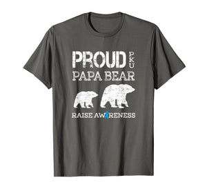 Funny shirts V-neck Tank top Hoodie sweatshirt usa uk au ca gifts for Mens Proud PKU Papa Bear | Raise Awareness T Shirt Gift 2129395