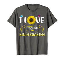 Load image into Gallery viewer, Funny shirts V-neck Tank top Hoodie sweatshirt usa uk au ca gifts for I Love Teaching Kindergarten T-Shirt Sunflower Teacher Shirt 2946039
