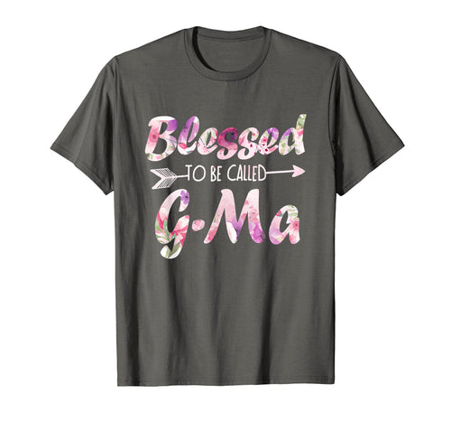 Funny shirts V-neck Tank top Hoodie sweatshirt usa uk au ca gifts for Blessed To Be Called G-Ma T-Shirt Flower Mother's Day Gifts 766240