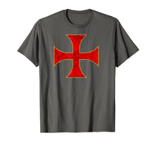 Load image into Gallery viewer, Funny shirts V-neck Tank top Hoodie sweatshirt usa uk au ca gifts for Cross Crusader Knights Templar T-Shirt Distressed Top Tee 2593768
