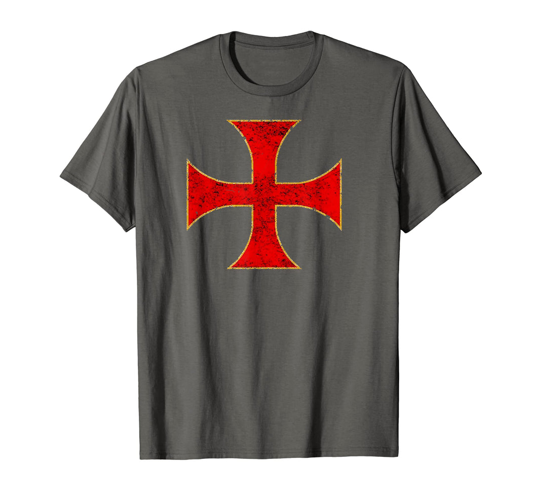 Funny shirts V-neck Tank top Hoodie sweatshirt usa uk au ca gifts for Cross Crusader Knights Templar T-Shirt Distressed Top Tee 2593768