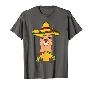 Funny shirts V-neck Tank top Hoodie sweatshirt usa uk au ca gifts for Llama Eating Taco Shirt | Cool Mexican Alpaca Funny Gift 1999717
